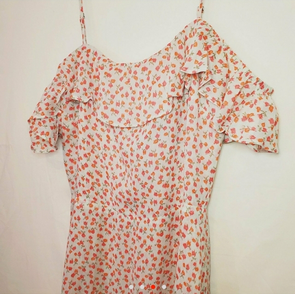 reformation hydrangea dress - Picture 3 of 4